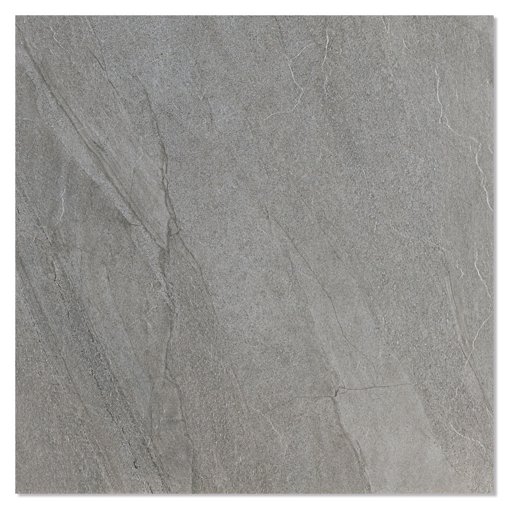 Gulvflis Duostone Grå Matt 90x90 cm